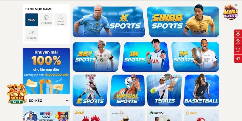 Sin88 - Trang cá độ bóng đá uy tín số 1 thị trường