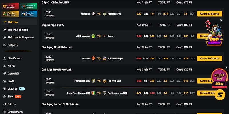 Sut88 - Trang cá cược bóng đá uy tín số 1